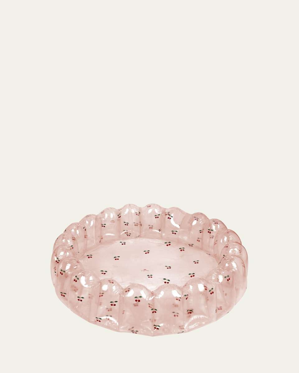 Kid's Cherry-Print Transparent Pool